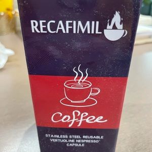 Coffee Capsule-a stainless steel reusable pod